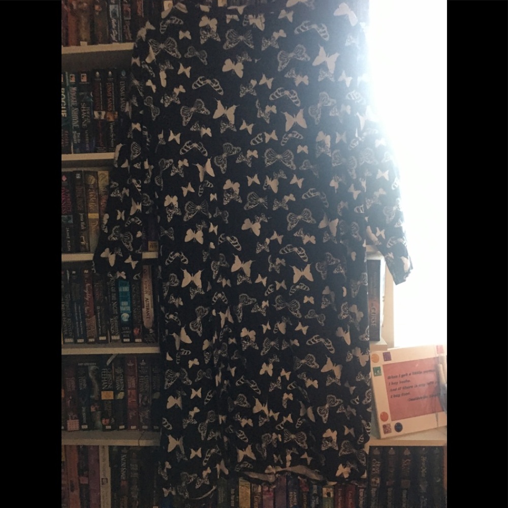 Attic Salt butterfly tunic dress